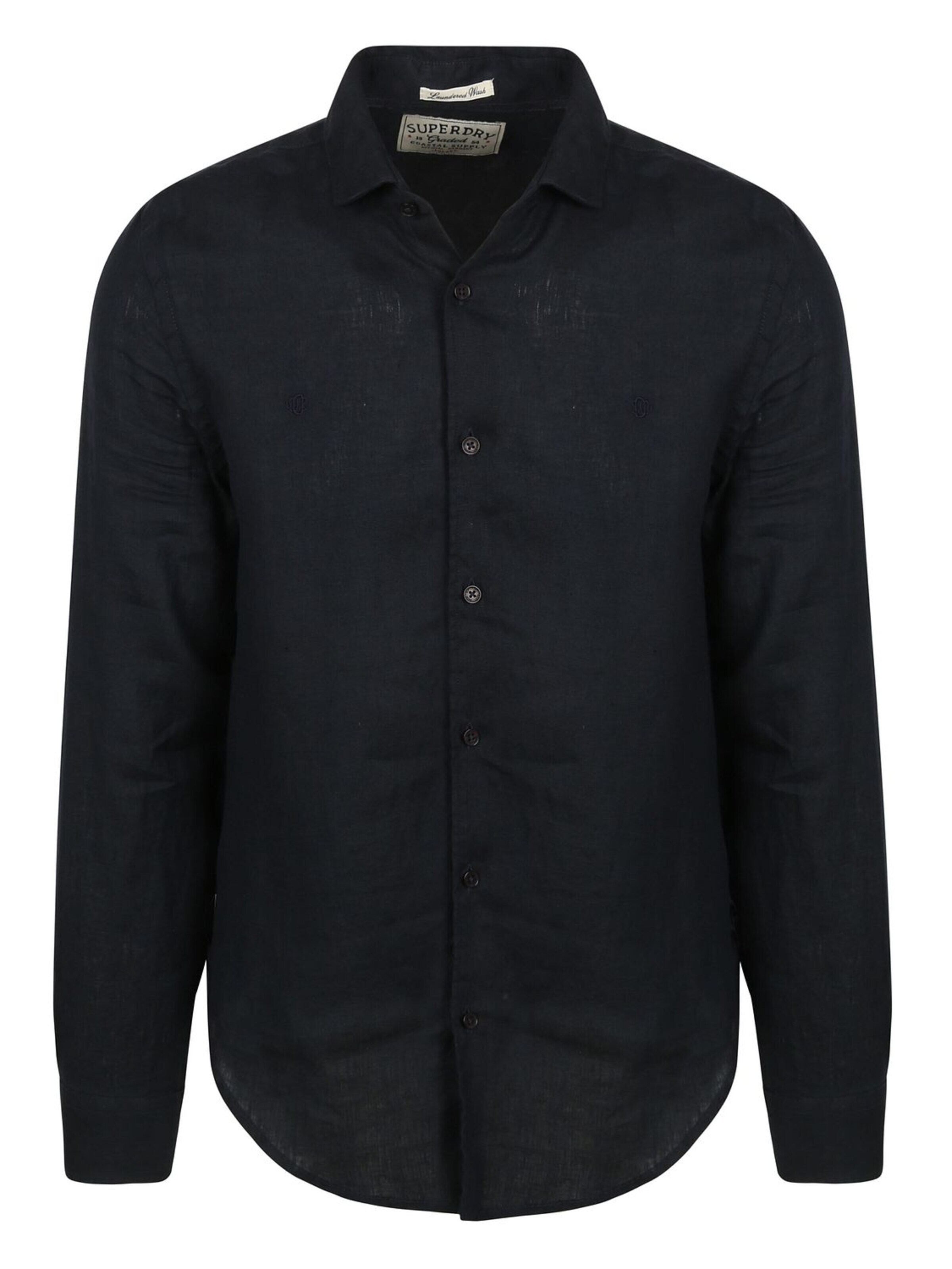 Superdry Regular Fit Hemd‌‌‌‌ in Blau: Vorderseite