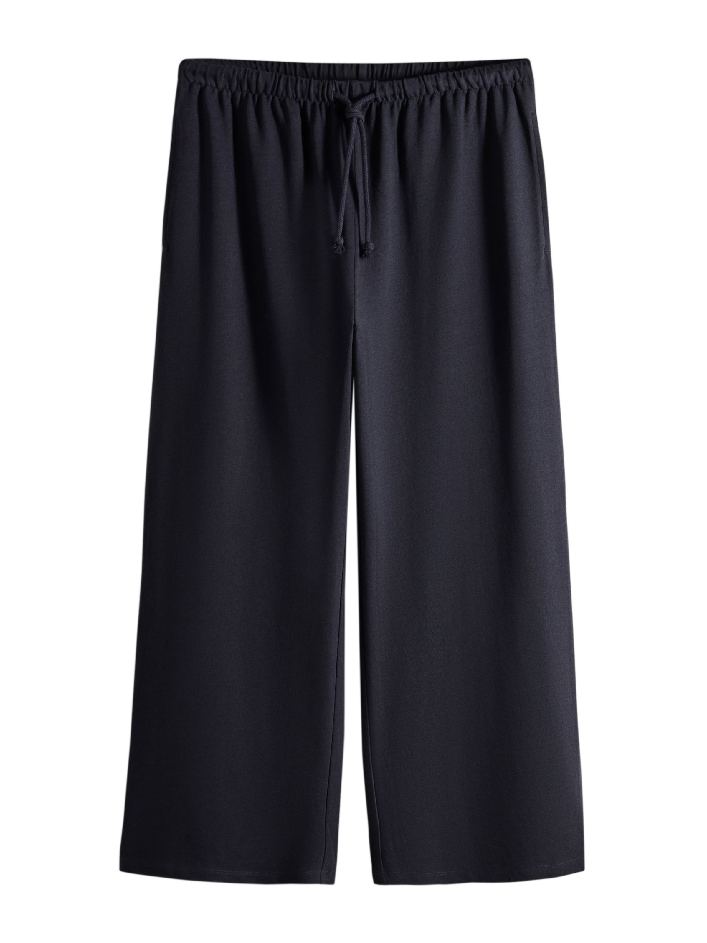 The Set - Pierna ancha Pantalón en azul