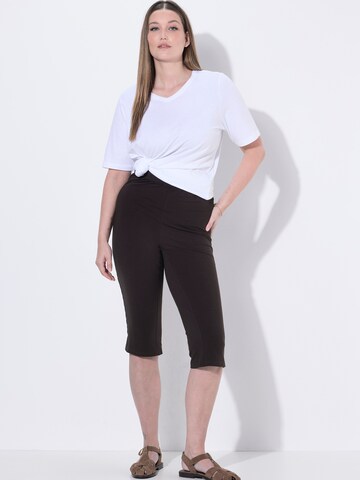 Ulla Popken Skinny Κολάν σε μαύρο