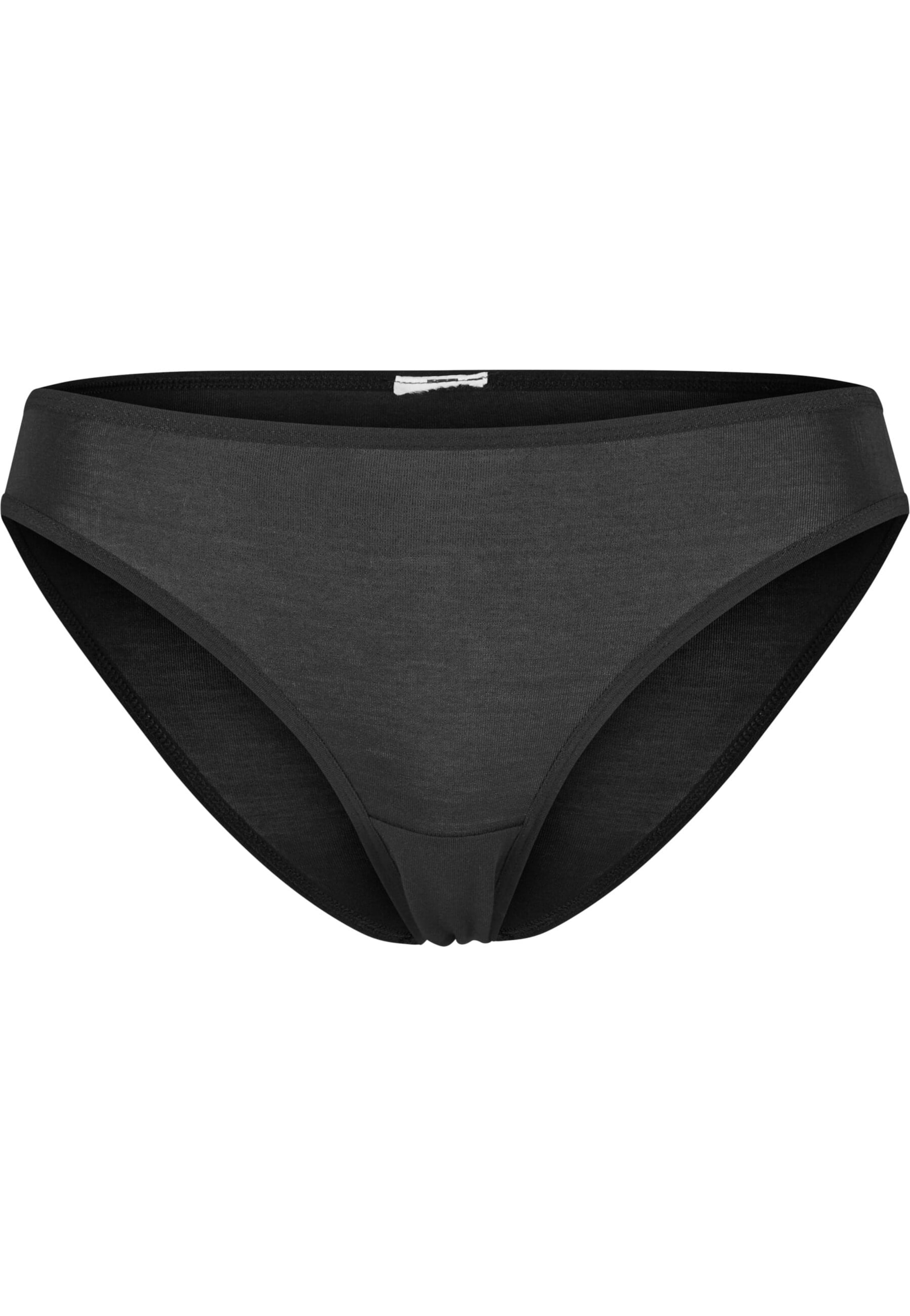 Urban Classics Panty in Black: front