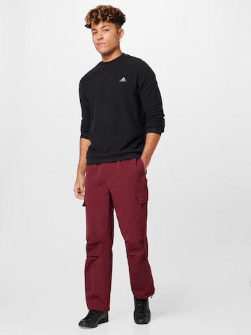 regular Pantaloni cargo 'Premium Essentials ' di ADIDAS ORIGINALS in rosso