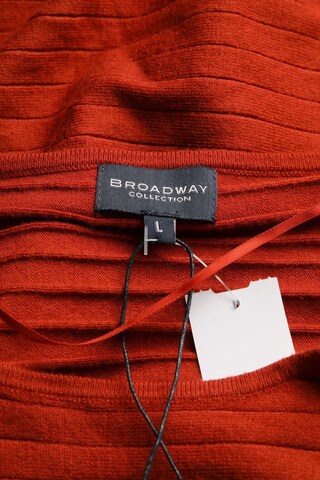 BROADWAY NYC FASHION Batwing-Pullover L in Rot