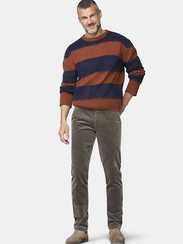 Regular Pantalon chino 'Bonn 2-3708' MEYER en gris