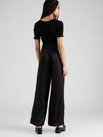 Wide Leg Pantalon 'Ellette' VILA en noir