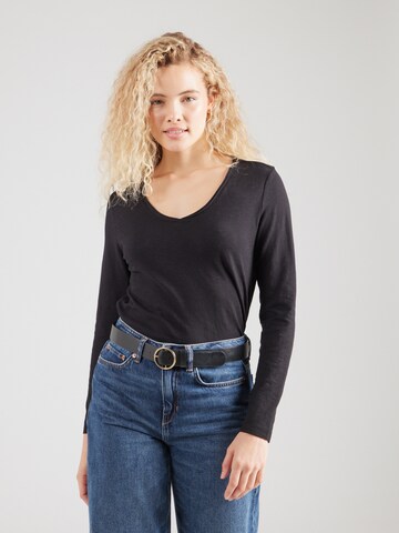 s.Oliver Shirt in Schwarz: Vorderseite