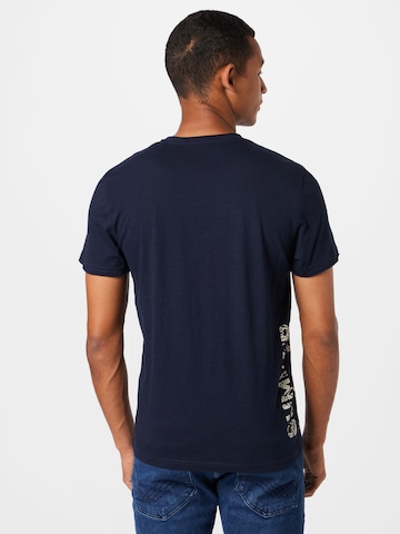 TOM TAILOR T-Shirt in Blau