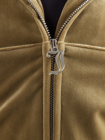 Juicy Couture Zip-Up Hoodie 'MADISON' in Green