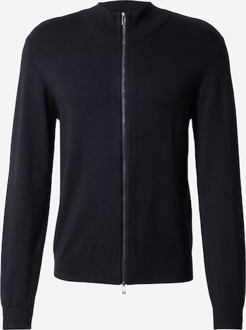 ARMANI EXCHANGE Вязаная кофта в Синий: спереди