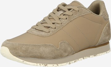 WODEN Sneakers laag 'Nora' in Beige: voorkant