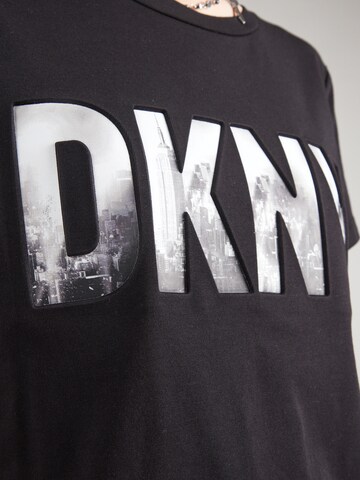 DKNY T-Shirt 'SKYLINE' in Schwarz