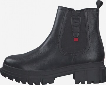 s.Oliver Chelsea Boots in Schwarz