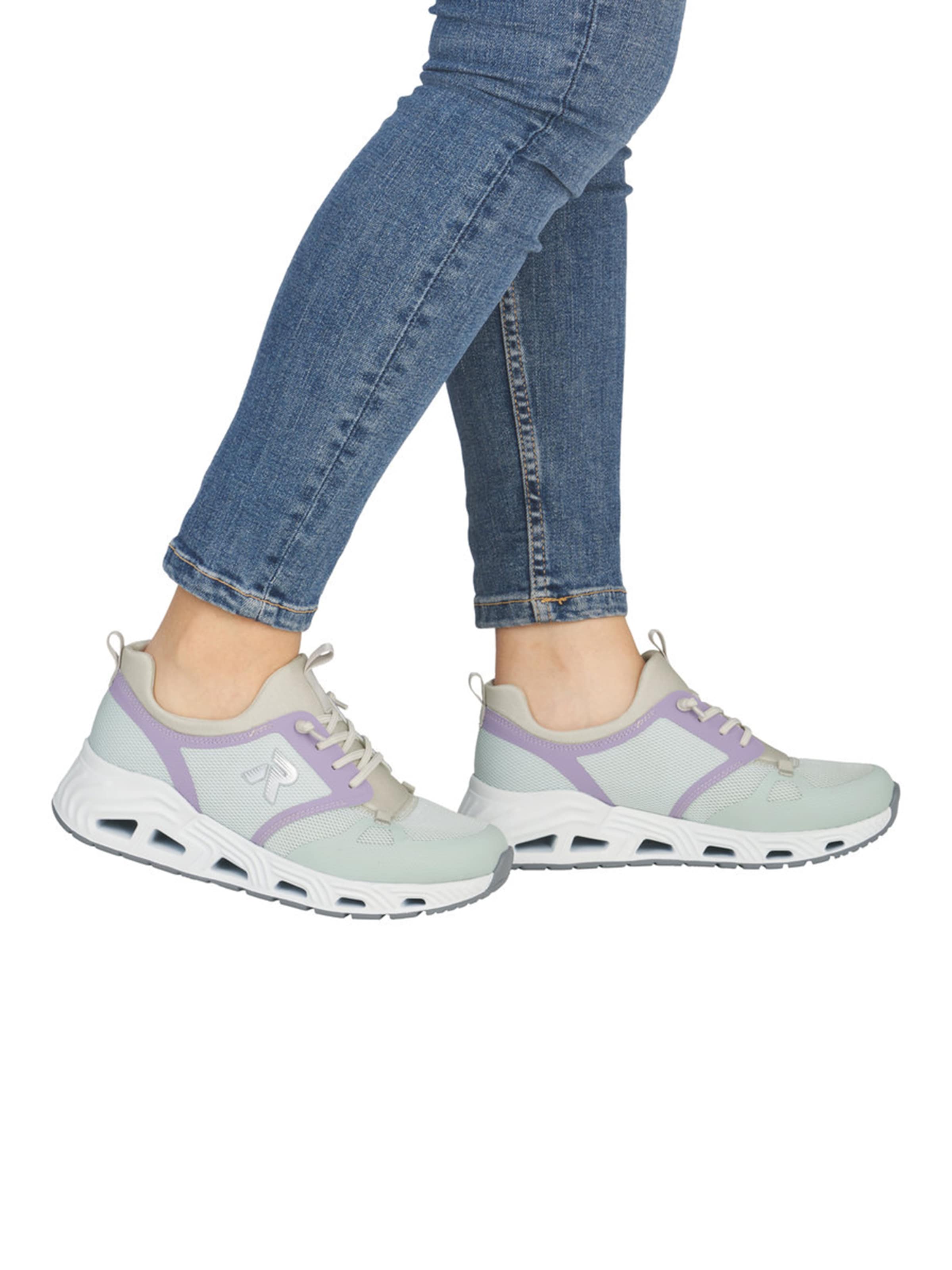 Rieker Trampki niskie w kolorze zielony