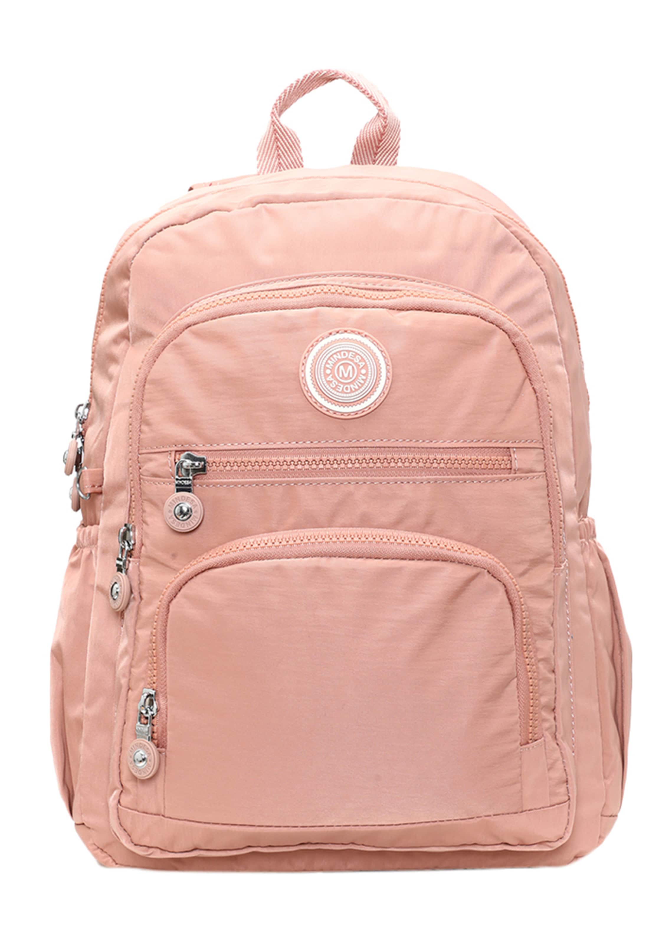 Mindesa - Mochila en rosa: frente