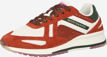 Sneaker low 'Vivex' de la SCOTCH & SODA pe maro: față