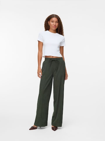 VERO MODA - Pierna ancha Pantalón en verde