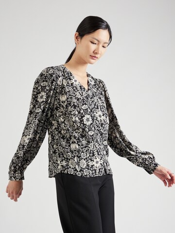 Noa Noa Blouse 'Louise' in Zwart: voorkant