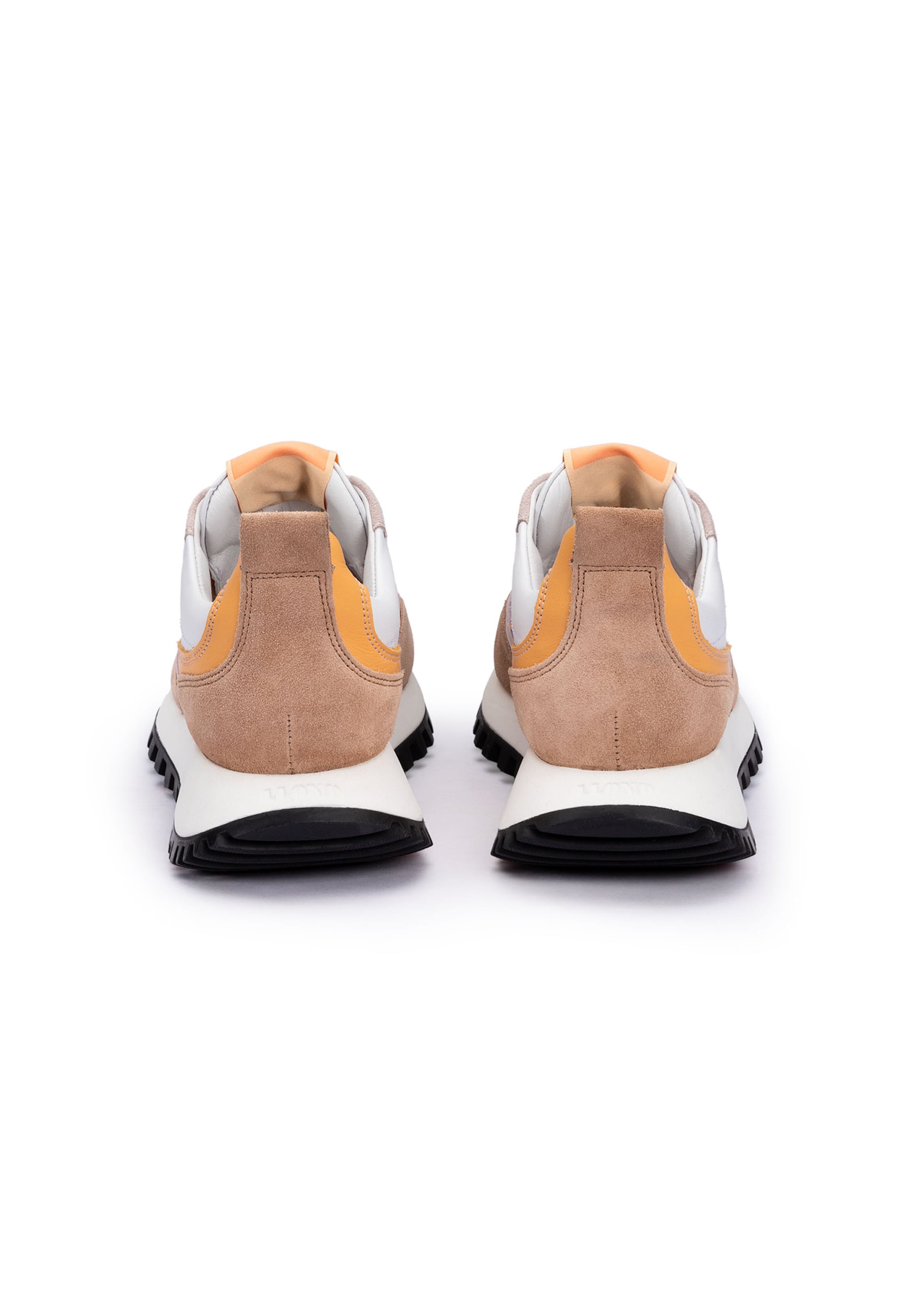 LLOYD Platform trainers in Orange