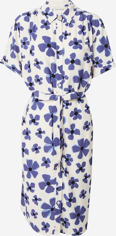 Robe-chemise Fabienne Chapot en bleu : devant