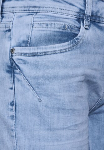 STREET ONE Slimfit Jeans in Blau