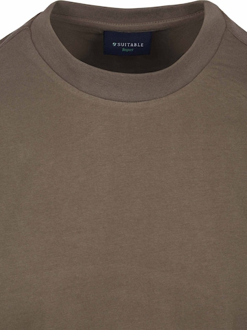 T-Shirt 'Tim' Suitable en marron