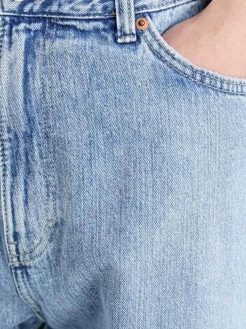 WEEKDAY Wide Leg Jeans 'Galaxy Hanson' in Blau