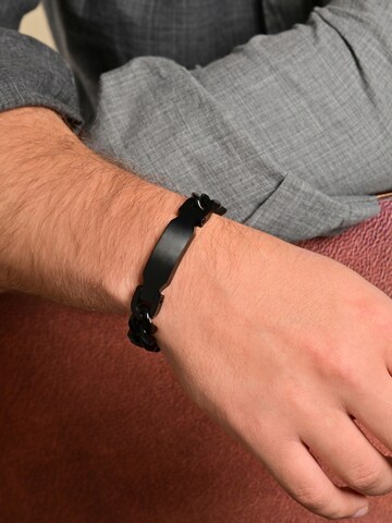 Akzent Bracelet 'wasserfest' in Black: front