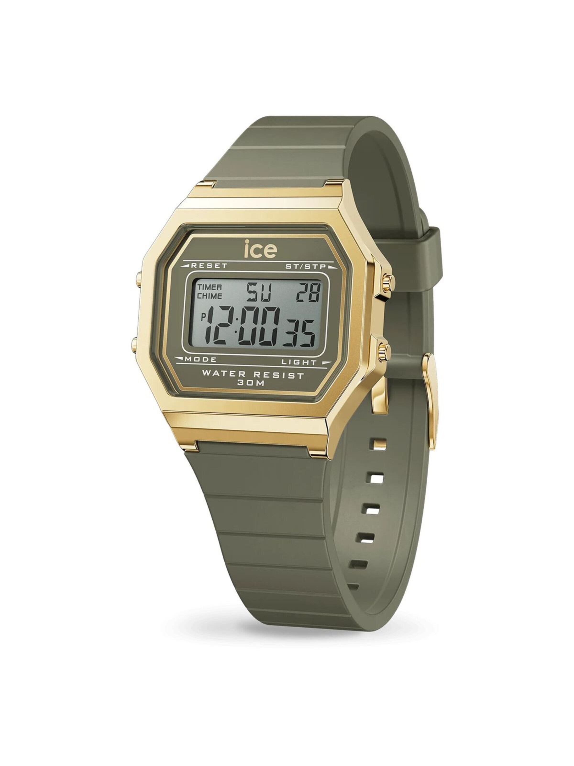 Montre digitale Ice-Watch en vert : devant