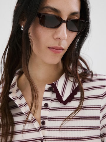 MANGO Tričko 'LIRIA' – červená