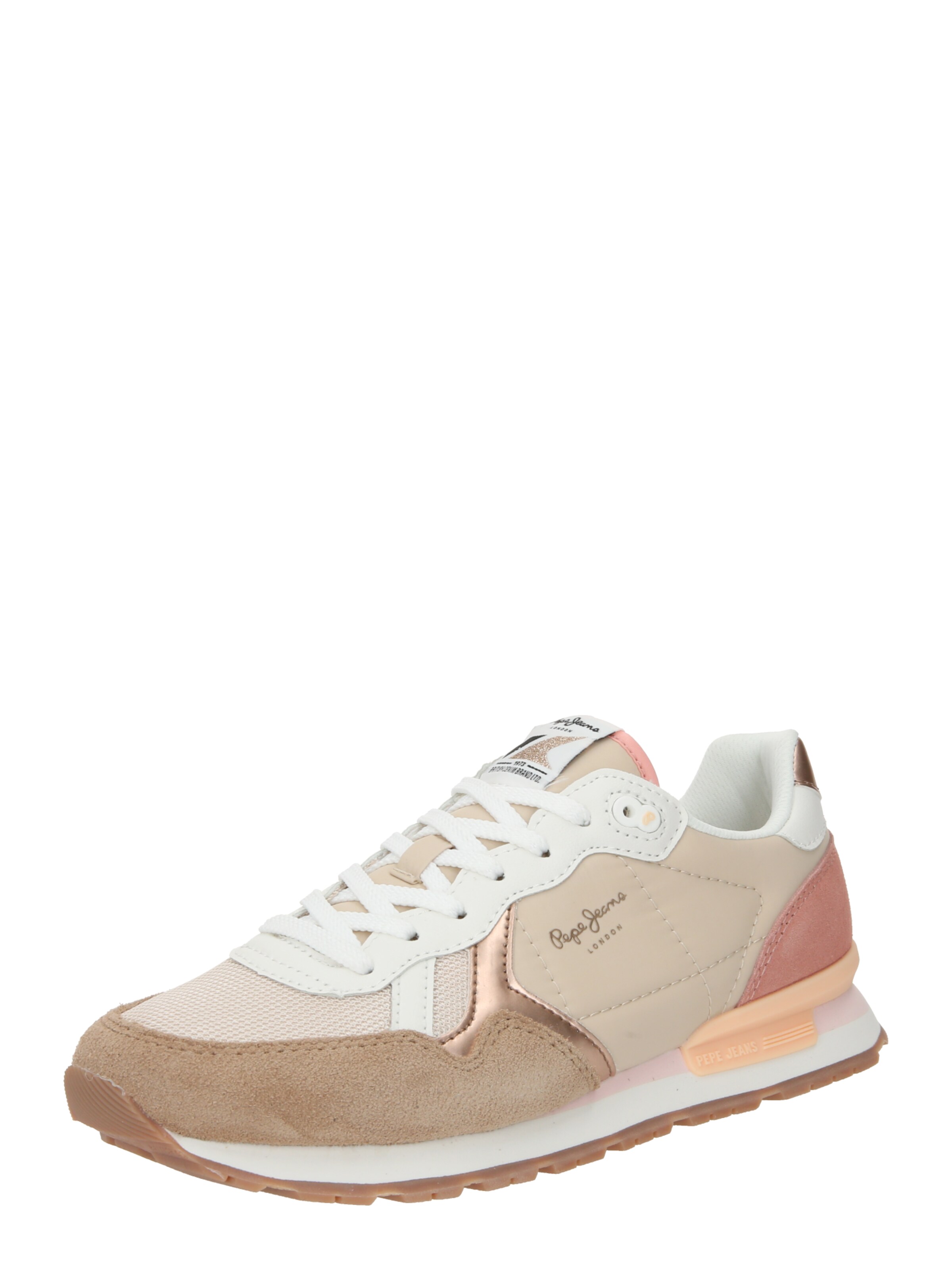 Pepe Jeans Sneakers 'Brit' in Beige: front