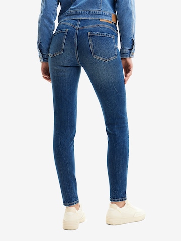 Coupe slim Jean Desigual en bleu