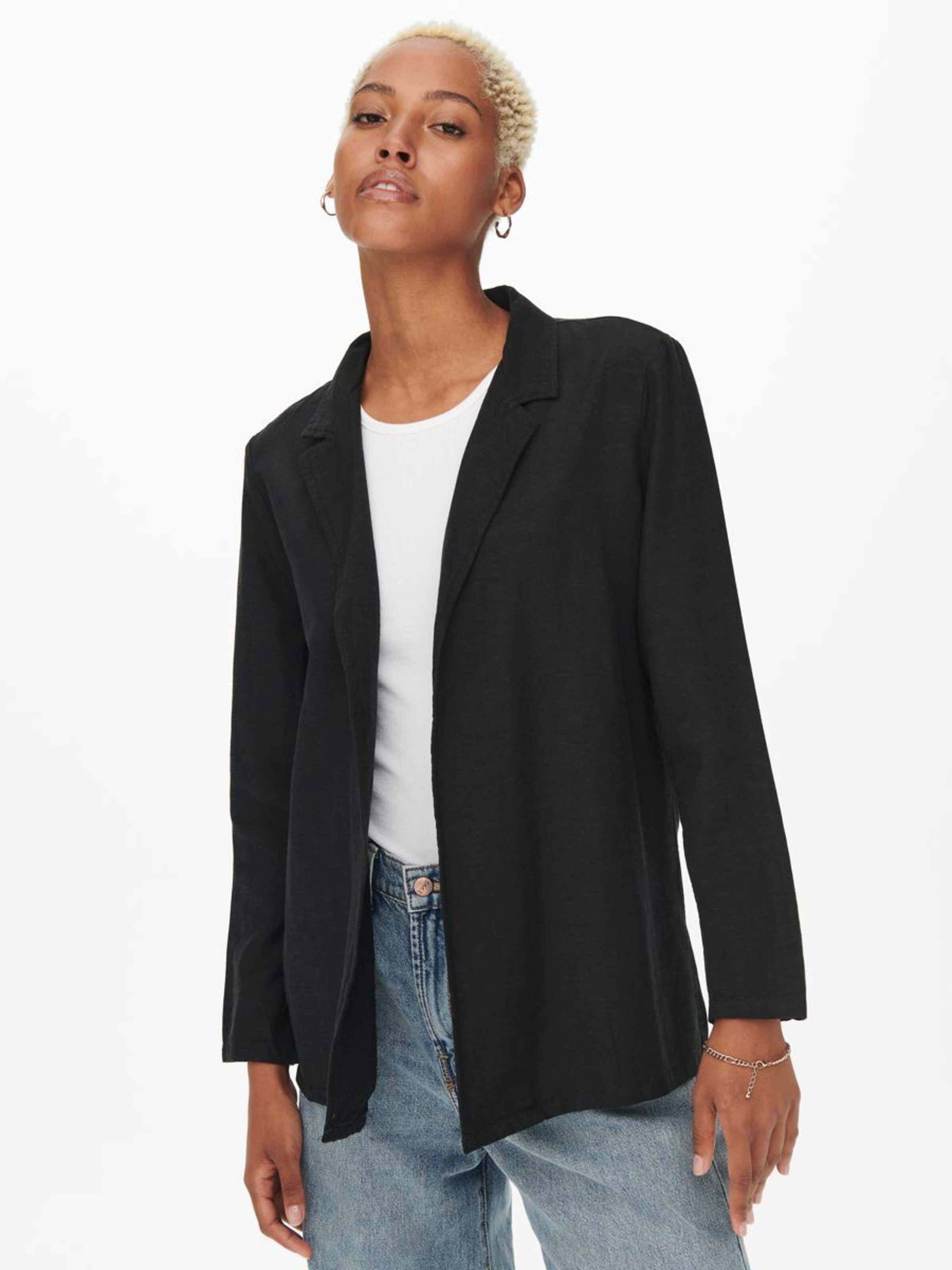 Frauen Blazer ONLY Blazer in Schwarz - QM26830 Frauen Blazer ONLY Blazer in Schwarz - QM26830