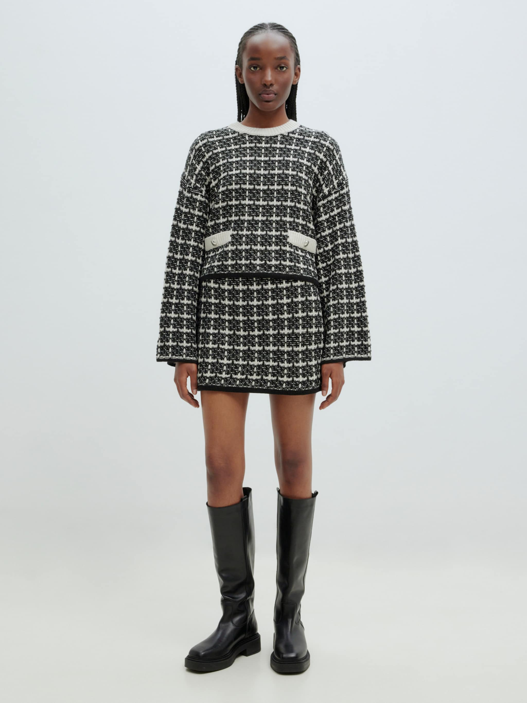 EDITED Produits Jupe 'Debora' noir