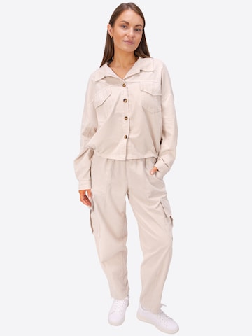 Regular Pantalon cargo ' MADISON ' Seasons of April en beige