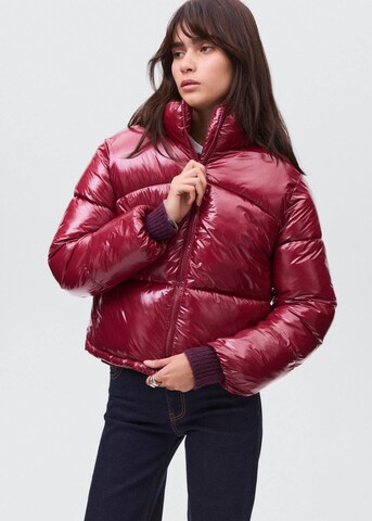 MANGO TEEN Between-Season Jacket 'Galaxy2' in Red: front