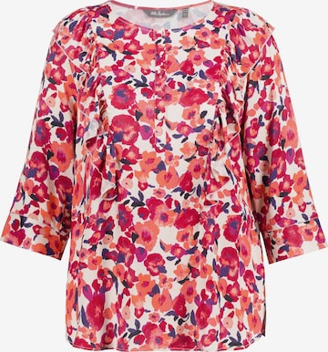 Ulla Popken Blouse in Gemengde kleuren: voorkant