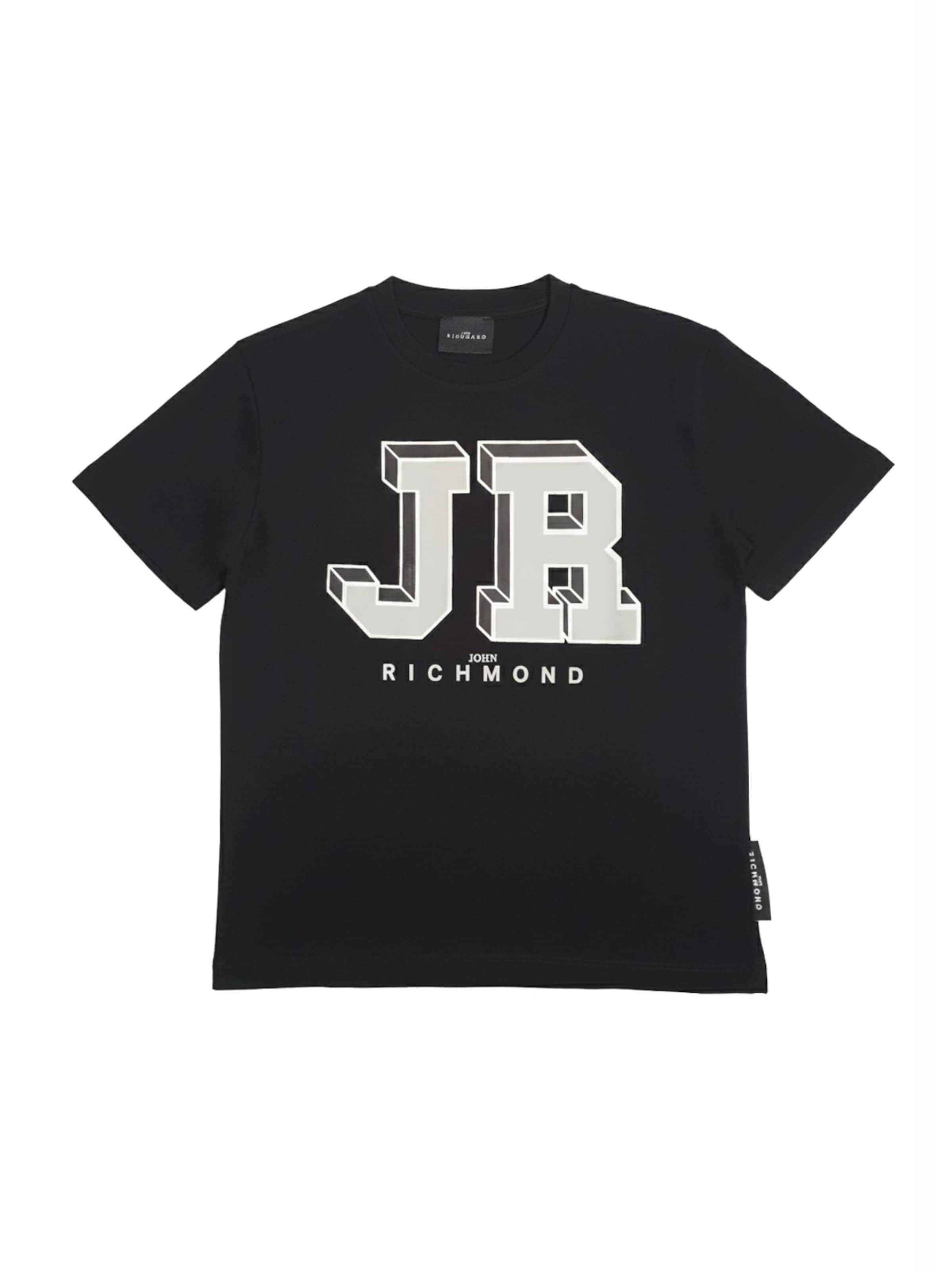 John Richmond Shirt in Zwart: voorkant