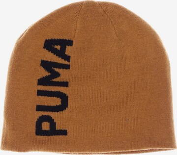 PUMA Hat & Cap in One size in Brown: front