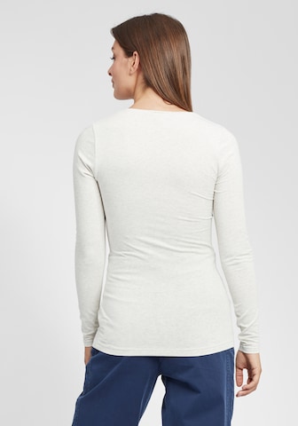 Oxmo Longsleeve 'Marie' in Weiß