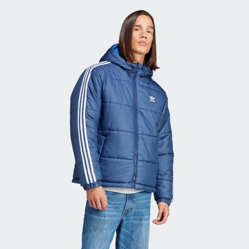 ADIDAS ORIGINALSPrijelazna jakna 'Adicolor' - plava boja: prednji dio