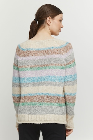 b.young Strickpullover 'OMIA' in Beige