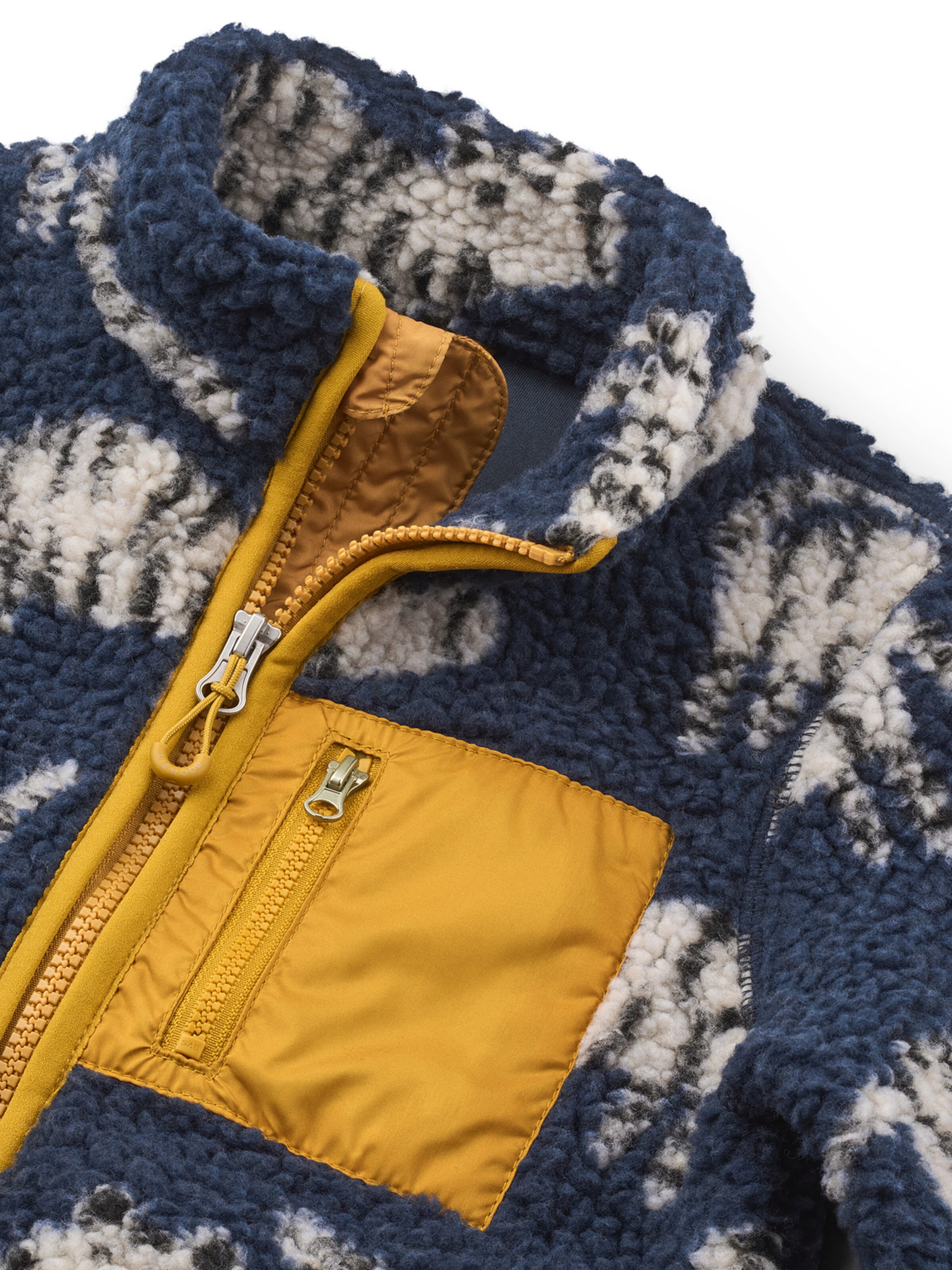 Liewood - Casaco de velo 'Nolan' em azul