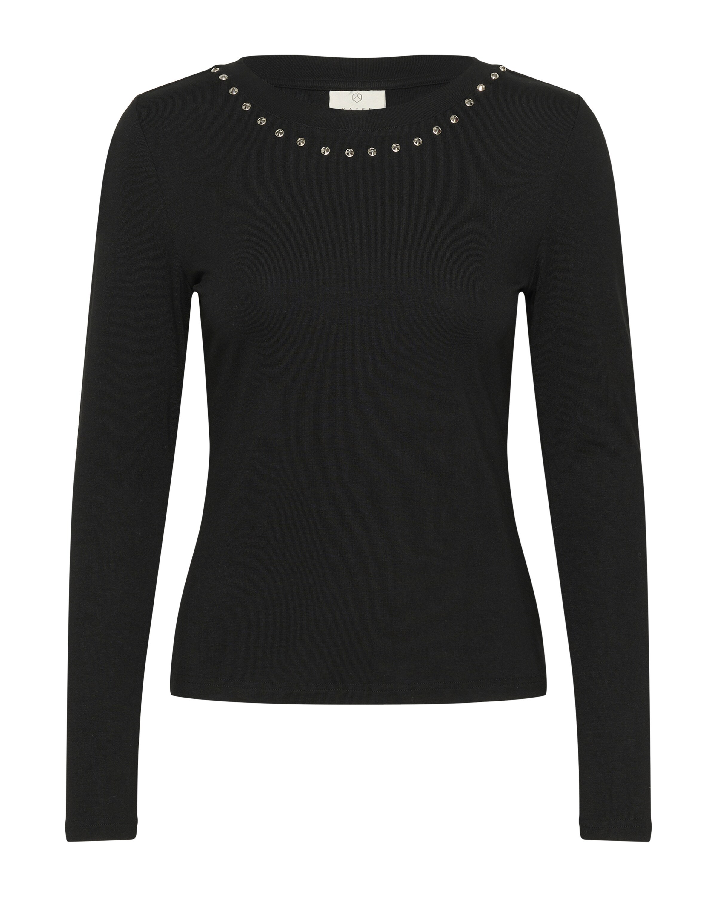 Kaffe - Camiseta 'KAMarty' en negro: frente