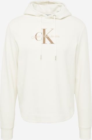 Felpa di Calvin Klein Jeans in bianco: frontale