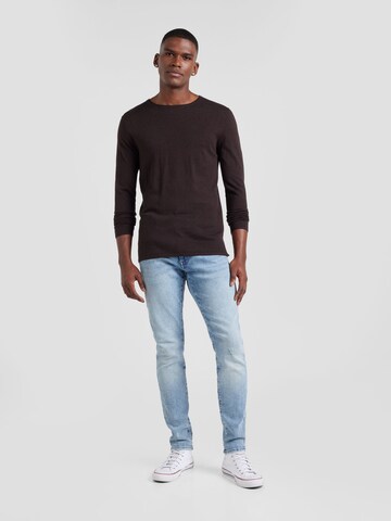 SELECTED Pullover 'SLHROME' in Braun