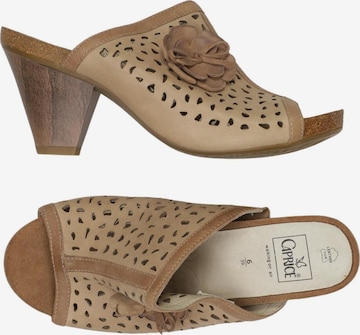 CAPRICE Sandals & High-Heeled Sandals in 39 in Beige: front