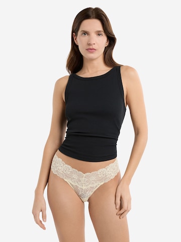 ETAM String 'Sweet' in Beige