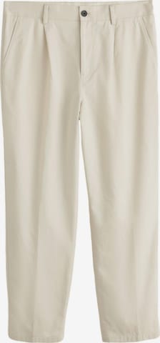 Loosefit Pantaloni con pieghe di Next in beige: frontale