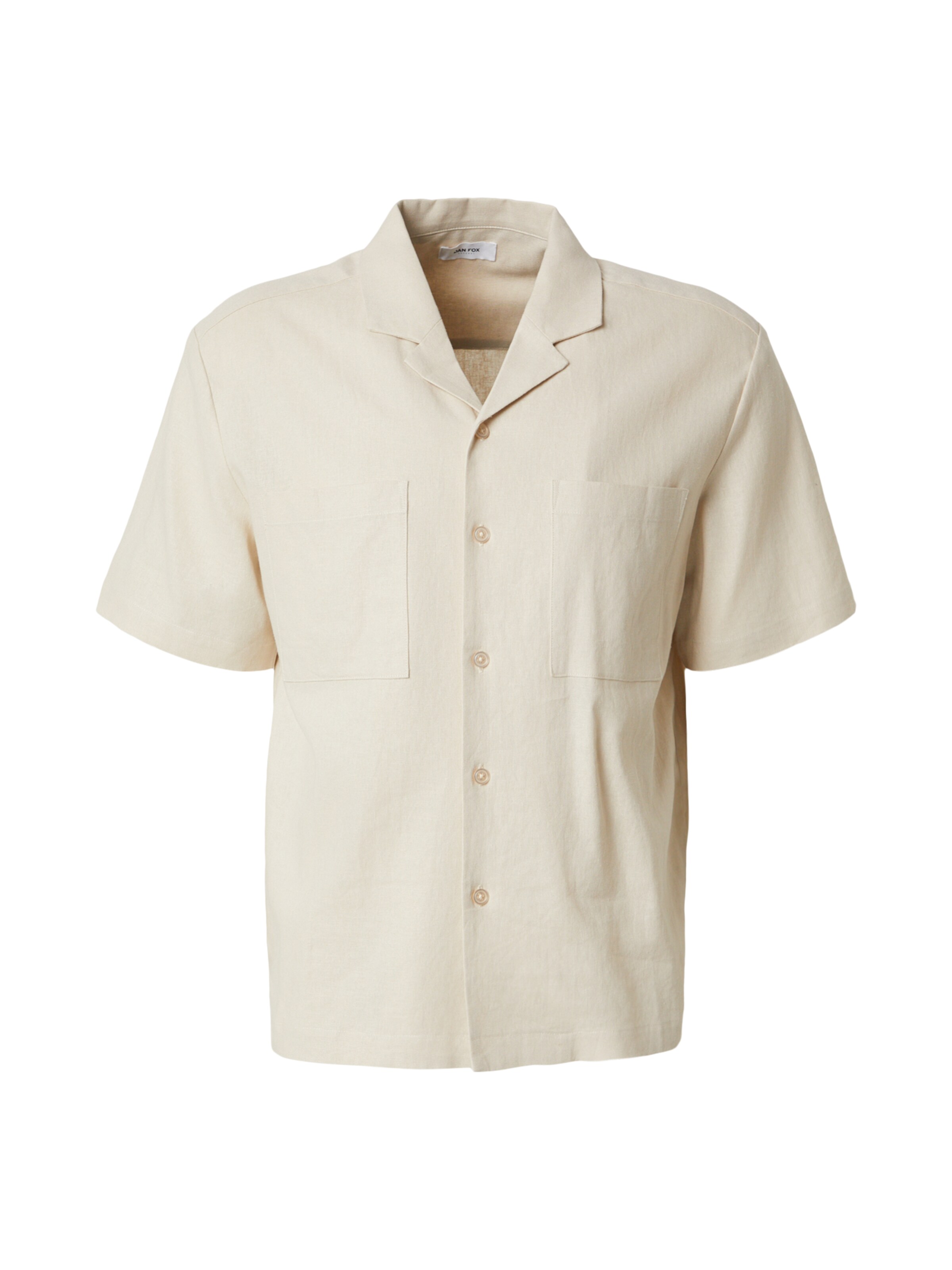 Cămașă 'Leonard' DAN FOX APPAREL pe alb murdar, Vizualizare produs