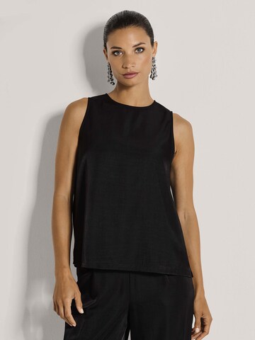 MADELEINE Blouse in Zwart: voorkant