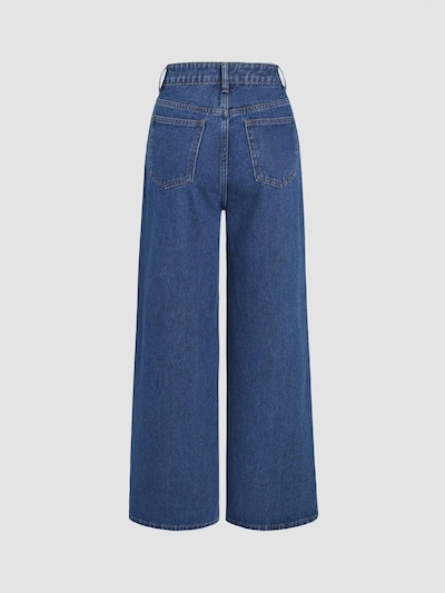 Hiccup Jeans in de kleur Blauw denim, Productweergave